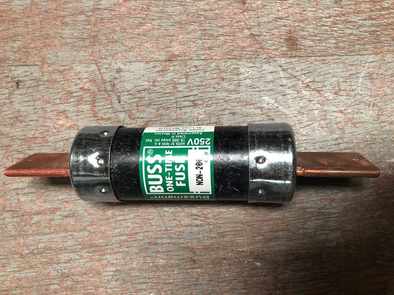 BUSSMANN FUSES NON-200 250V K5 One-Time 200 Amp Low-Voltage Cartridge Fuse - Image 4